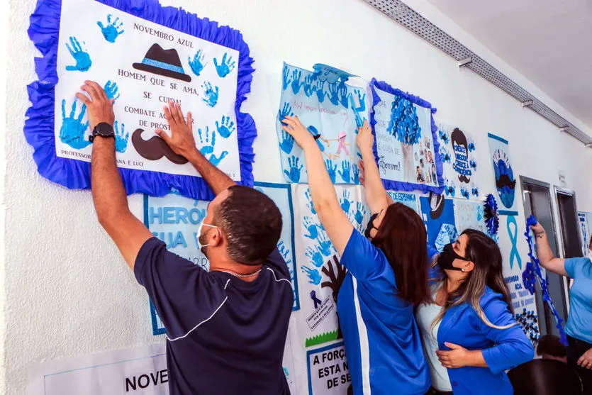 Saúde do homem: alunos promovem conscientização