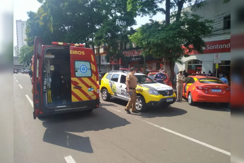 Simulação de atendimento é realizada na praça central; Veja