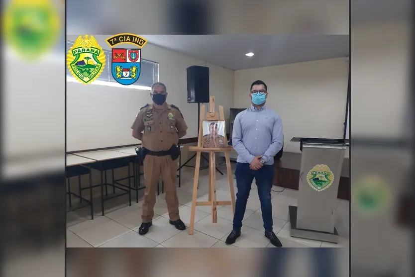 Subtenente Santana da PM de Arapongas é homenageado