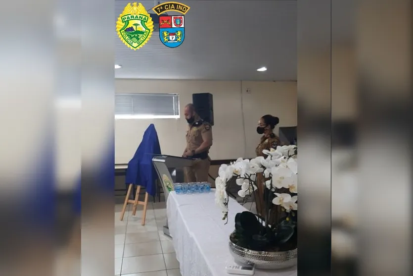 Subtenente Santana da PM de Arapongas é homenageado