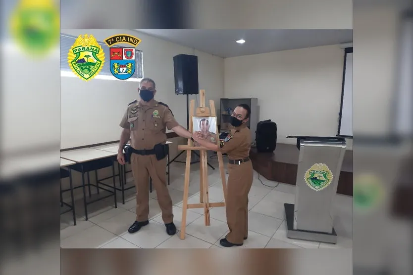 Subtenente Santana da PM de Arapongas é homenageado