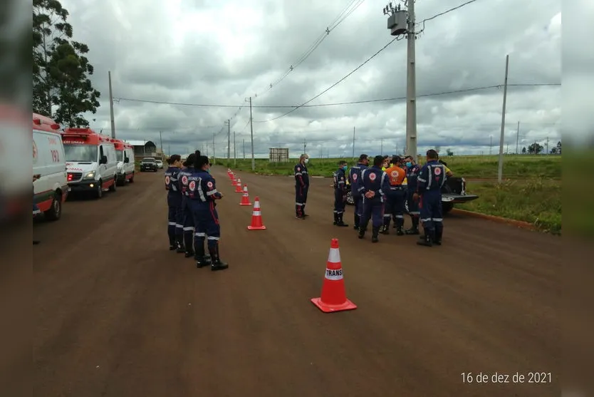 Acidentes em rodovias: Samu Arapongas passa por treinamento