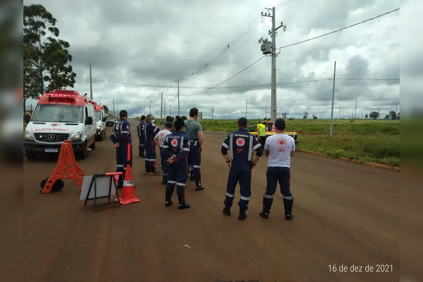 Acidentes em rodovias: Samu Arapongas passa por treinamento