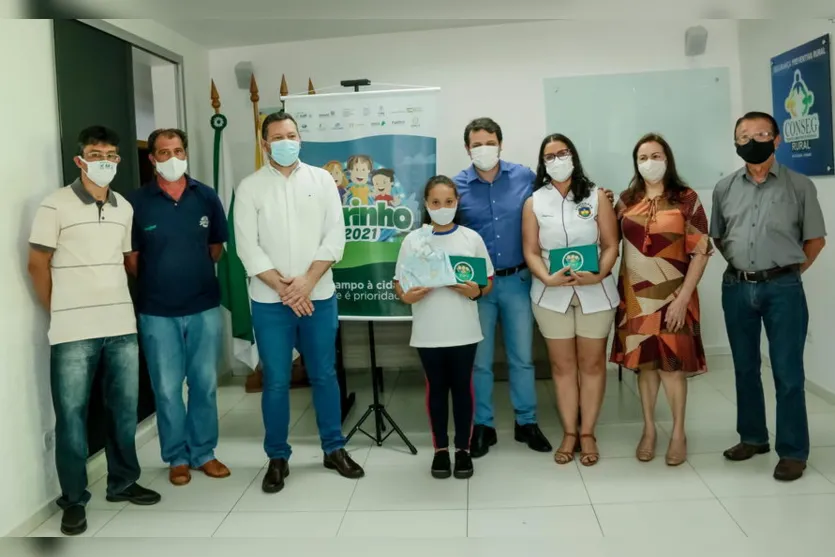 Agrinho premia aluna da rede municipal de Apucarana