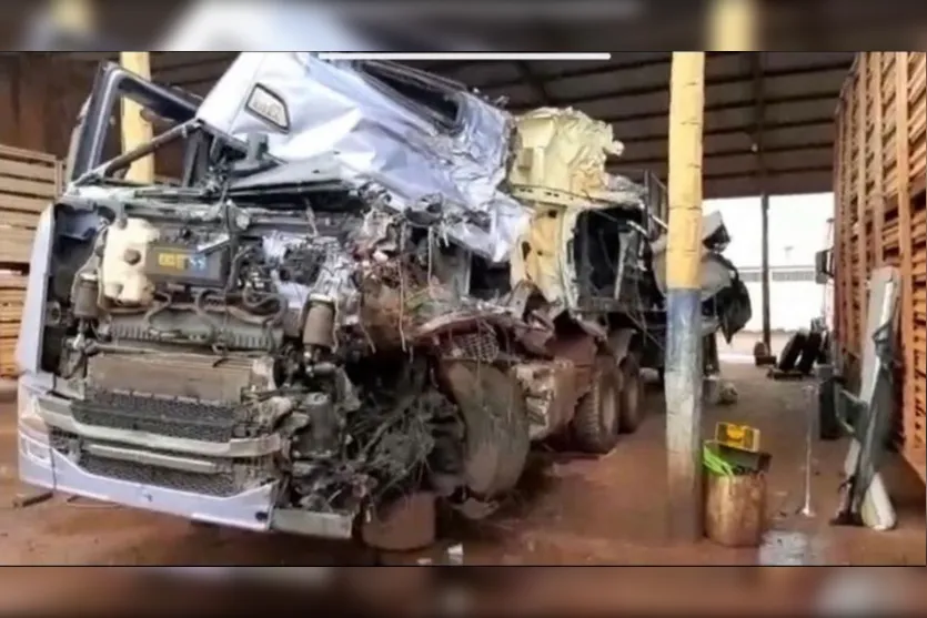 Após acidente, caminhoneira influencer pede orações