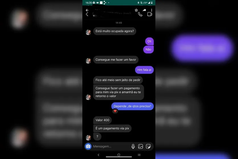 Apucaranense tem Insta hackeado e criminoso aplica golpes