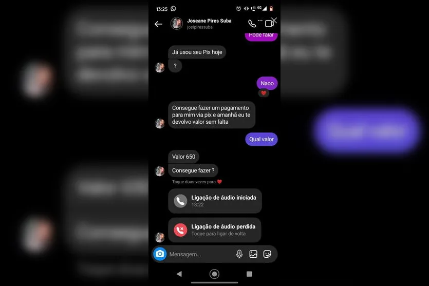 Apucaranense tem Insta hackeado e criminoso aplica golpes