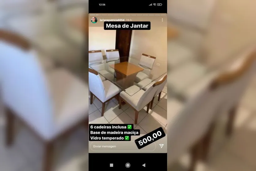 Apucaranense tem conta do Instagram invadida e sofre ameaça