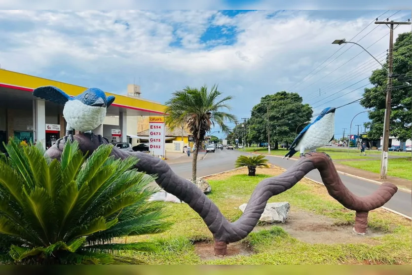 Arapongas entrega escultura de pássaros na próxima semana