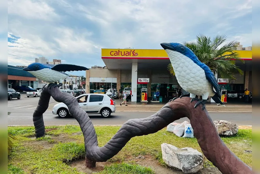 Arapongas entrega escultura de pássaros na próxima semana