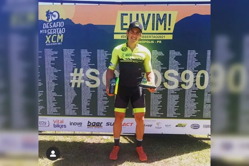 Atletas de Apucarana se destacam no Desafio MTB Sertão