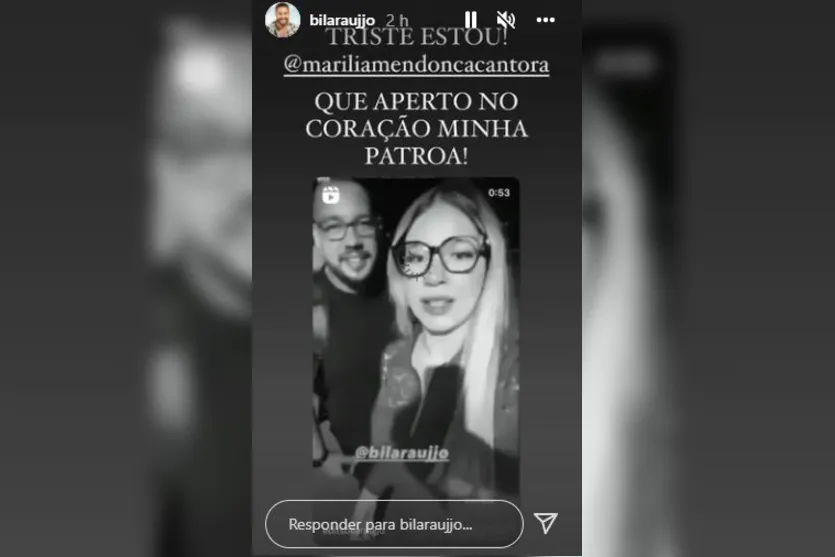 Bil descobre que Marília morreu: 'Que aperto no coração'