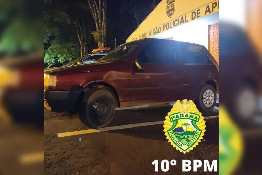 Carros recuperados em Apucarana foram roubados em Arapongas