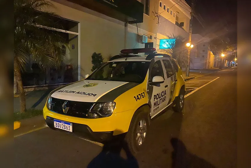 Casal fica ferido em acidente no centro de Apucarana