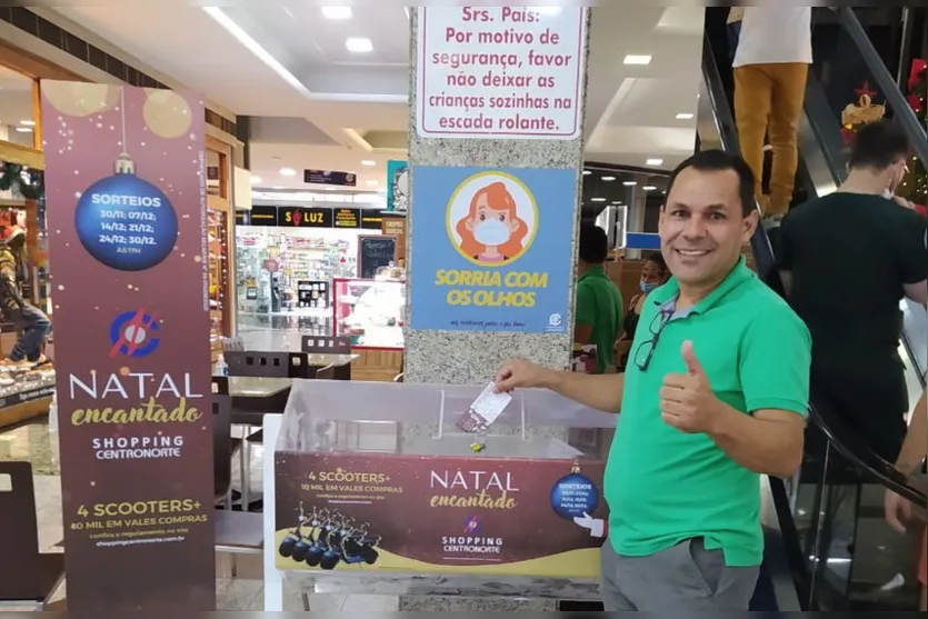 CentroNorte realiza  mais um sorteio da campanha de Natal