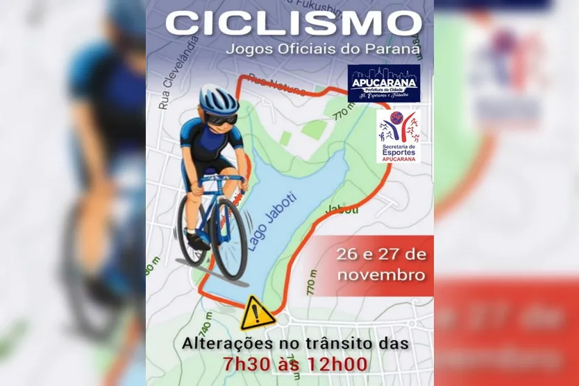 Ciclistas de Apucarana disputam o Jap's nesta semana