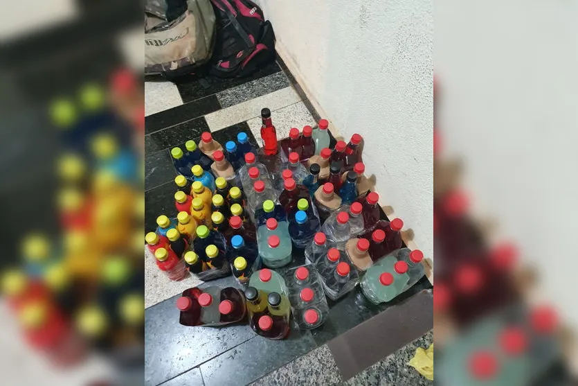 Dupla é presa ao tentar arremessar bebidas na cadeia