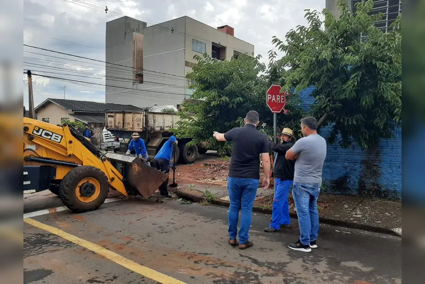Estragos da chuva: Apucarana cria força-tarefa