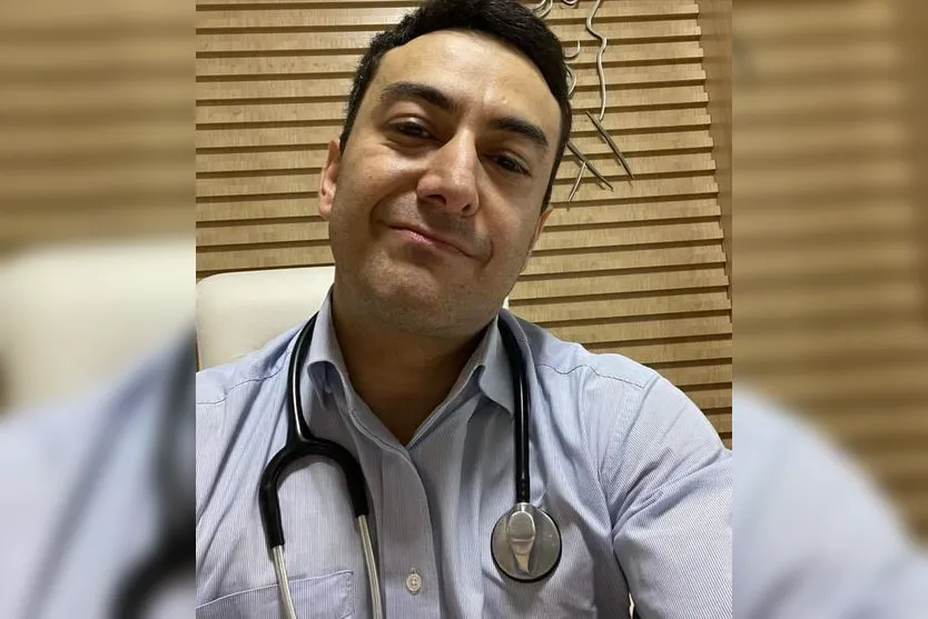 Família e amigos pedem orações para médico de Arapongas