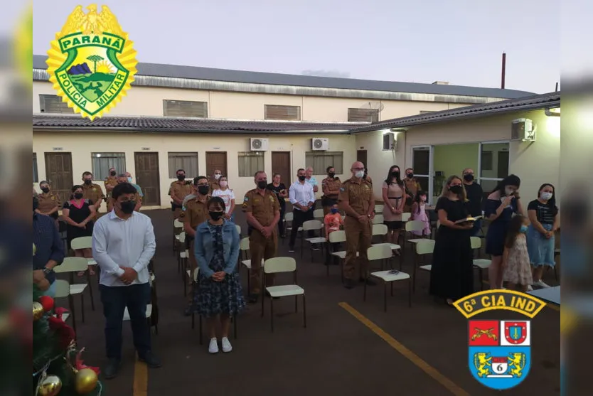  Foi o primeiro Culto celebrado na sede da 6ª CIPM, uma noite de muitos louvores e adorações a Deus 