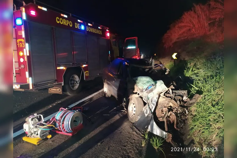 Homem de 29 anos morre em acidente registrado na PR-444