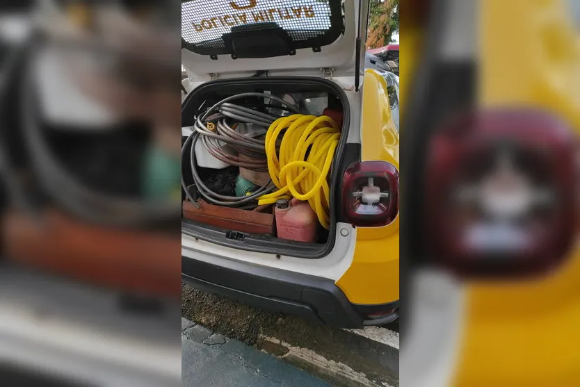 Homem é preso com 15 objetos de furto em Apucarana