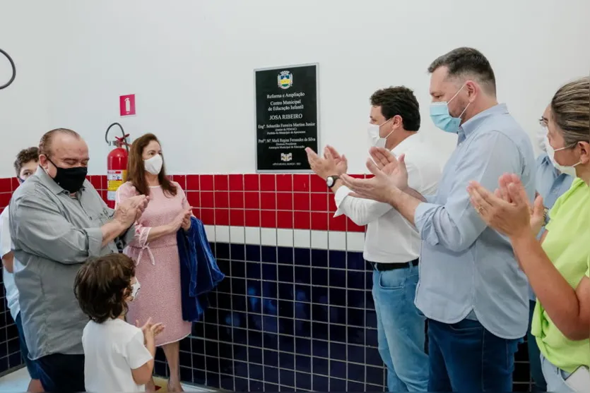 Junior da Femac entrega novo prédio do CMEI “Josa Ribeiro”