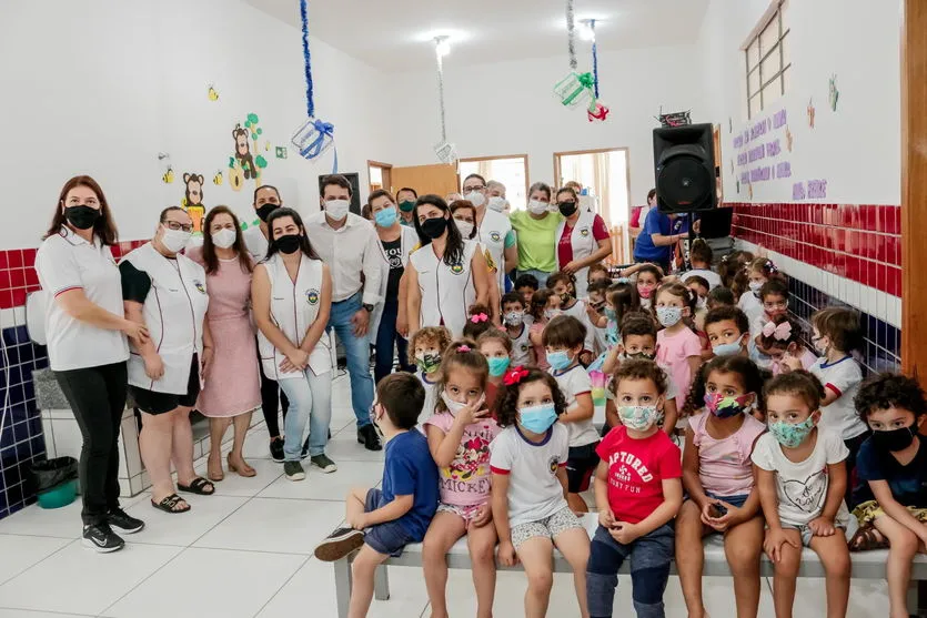 Junior da Femac entrega novo prédio do CMEI “Josa Ribeiro”