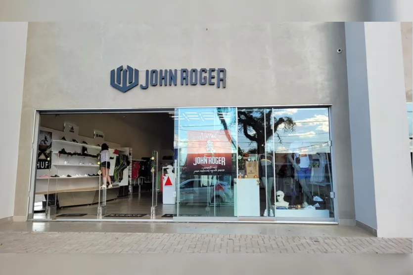 Loja John Roger conta com novo espaço em Apucarana; veja