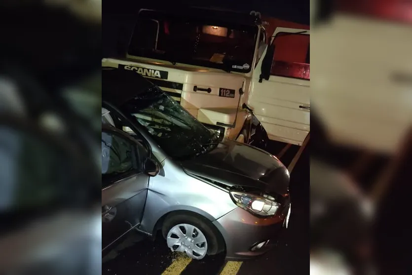 Motorista de Arapongas morre na hora após acidente na PR-444