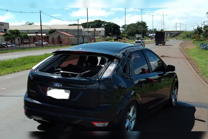 Motorista fica ferida após acidente na PR 218