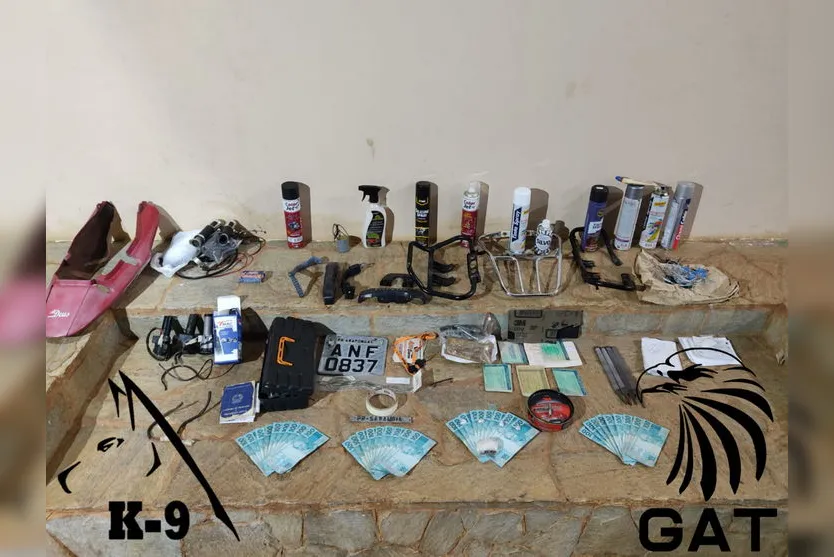 Mulher é presa com drogas e veículo adulterado em Arapongas