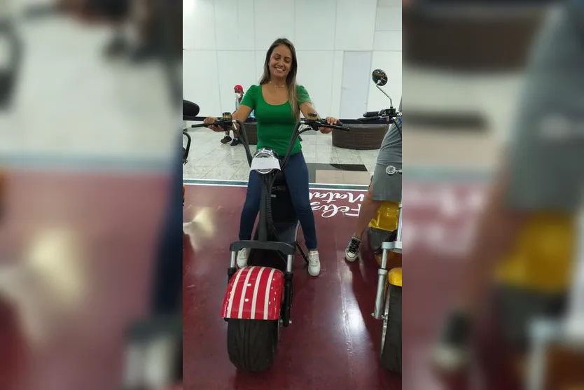 "Natal Encantado": Shopping Centronorte entrega scooters