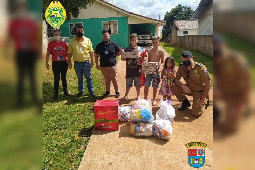 O evento contou com o apoio da Empresa Serallê Calçados e a Rede de Supermercados Paraná 