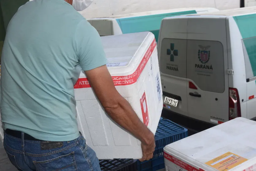 PR distribui mais de 126 mil vacinas contra Covid