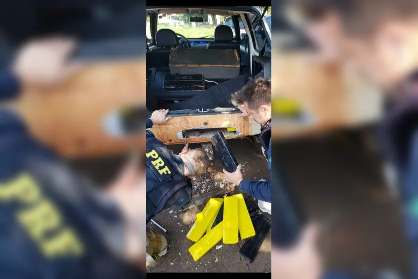 PRF apreende quase 80 quilos de maconha em Cambé