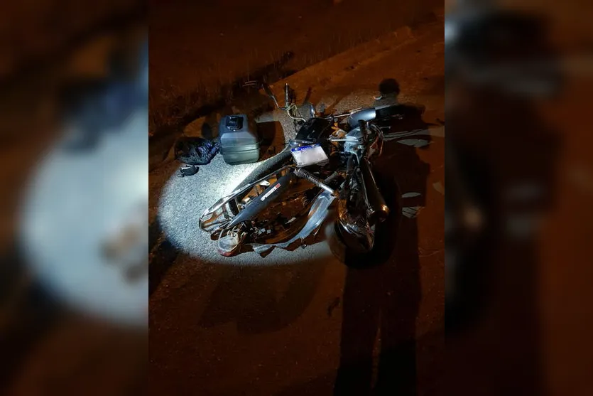 PRF prende bêbado envolvido em acidente com moto no PR; Veja