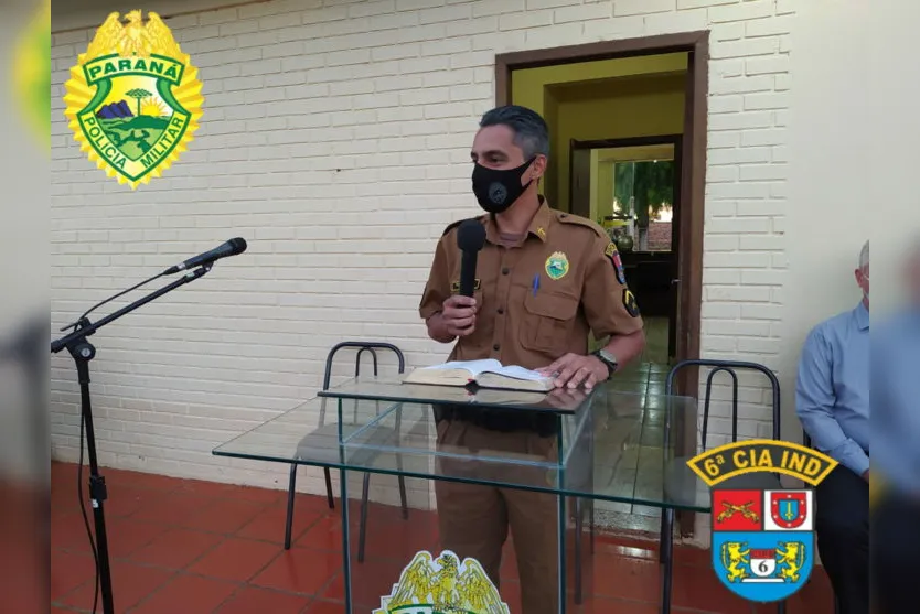 Policiais  da 6ª CIPM participam de Culto de Ação de Graças