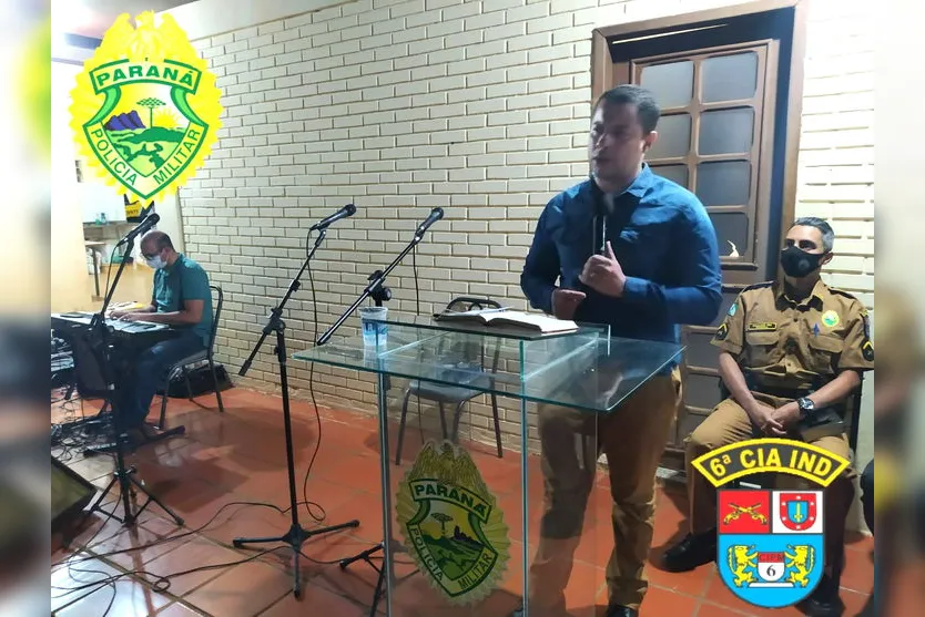 Policiais  da 6ª CIPM participam de Culto de Ação de Graças