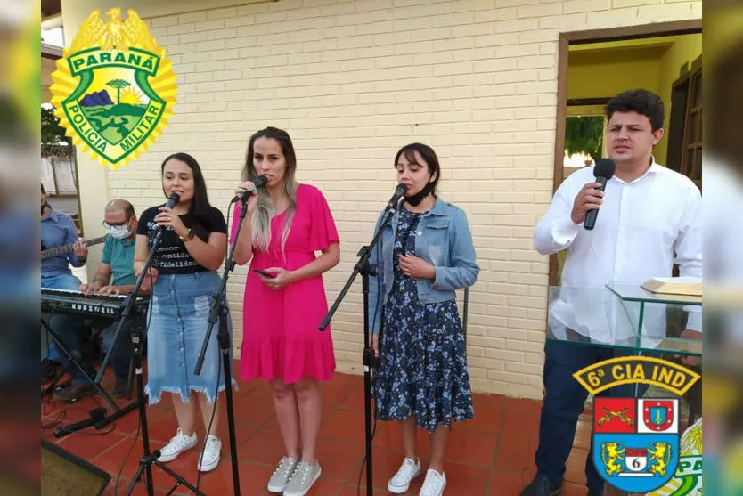 Policiais  da 6ª CIPM participam de Culto de Ação de Graças
