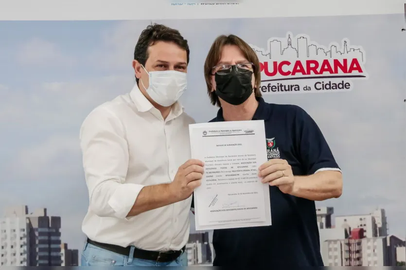 Prefeito oficializa repasse de mais de R$1,5 mi a entidades