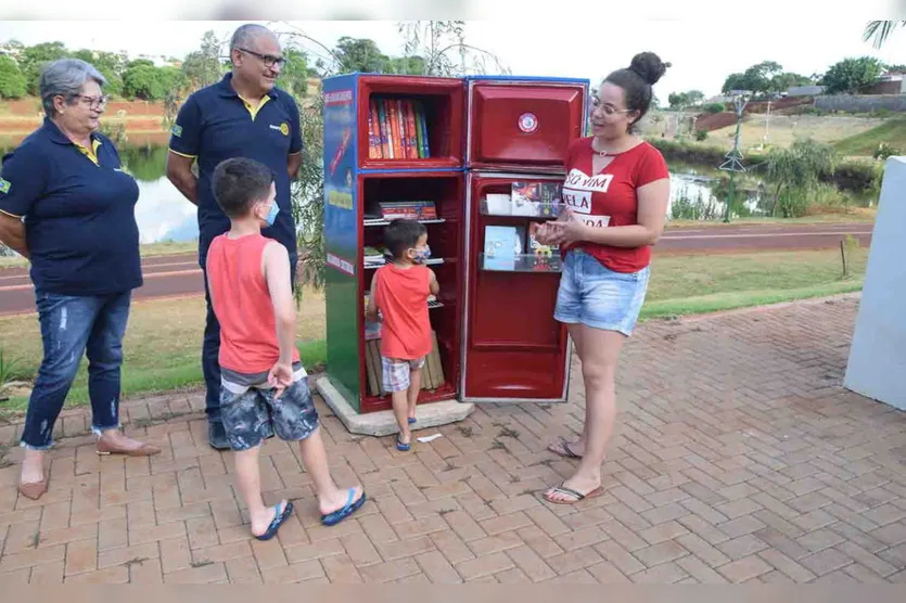 Rotary Club Jardim Alegre lança projeto “Geladeira Cultural”