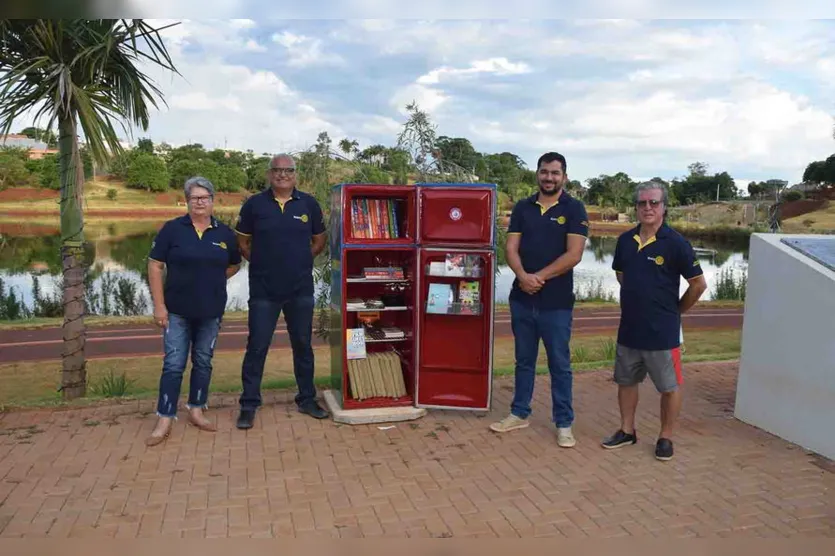 Rotary Club Jardim Alegre lança projeto “Geladeira Cultural”