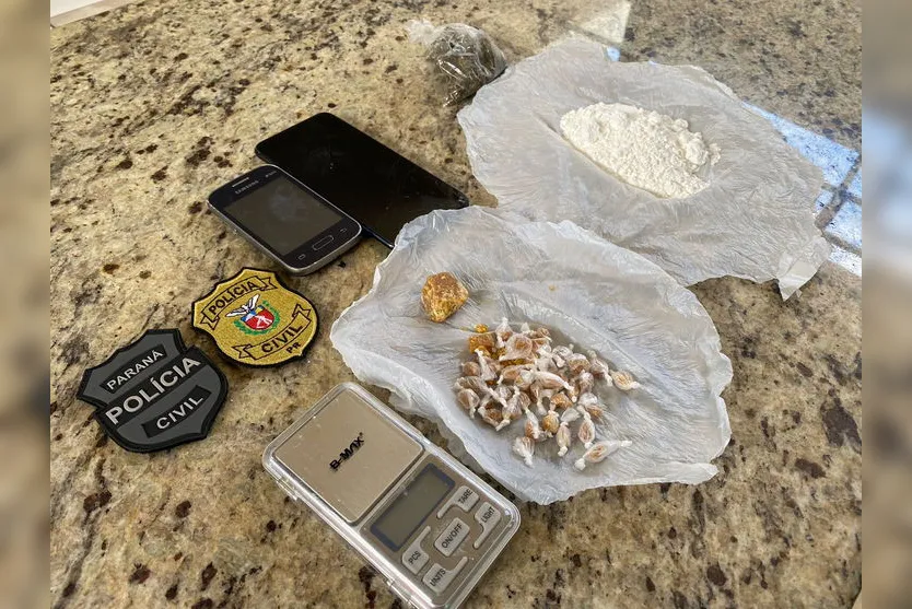 Tráfico de drogas: PC realiza operação em Apucarana
