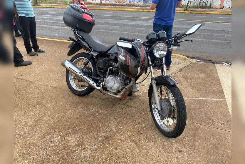 Acidente na Avenida Minas Gerais deixa homem ferido