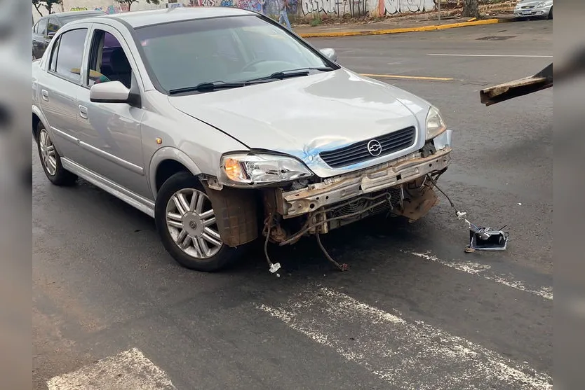 Acidente na Avenida Minas Gerais deixa homem ferido