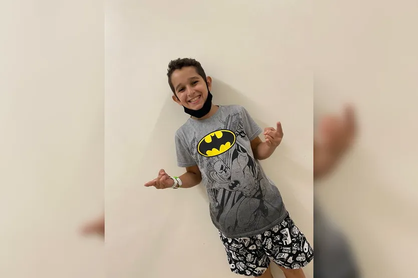 Apucaranense de 11 anos vence batalha contra o câncer