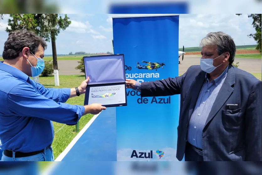 Azul realiza primeiro voo partindo de Apucarana; veja