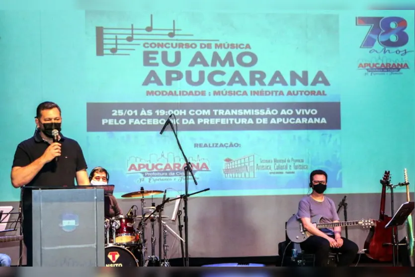 Músicos gravam DVD em homenagem a Apucarana