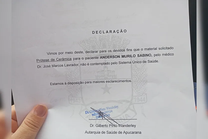 Apucaranense cria 'vaquinha' para pagar cirurgia no quadril